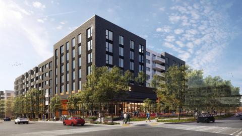 Rendering of Northgate Mall development